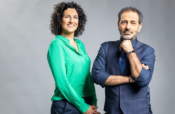 Kefah Allush en Margje Fikse